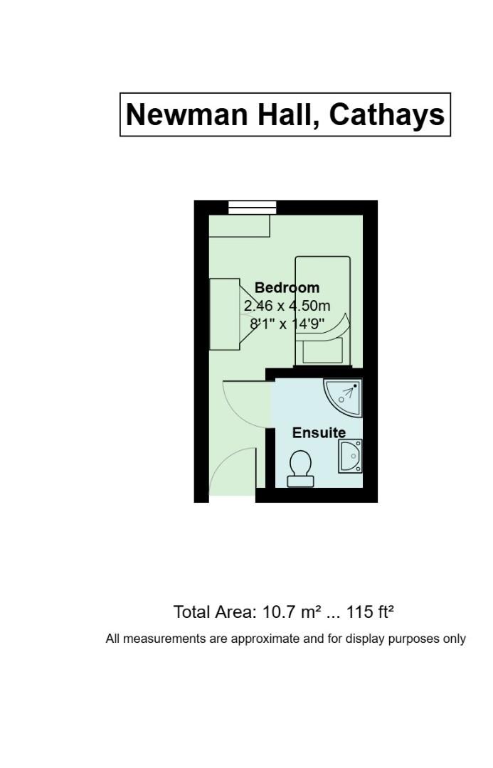 Floorplan for Colum Road, Cathays